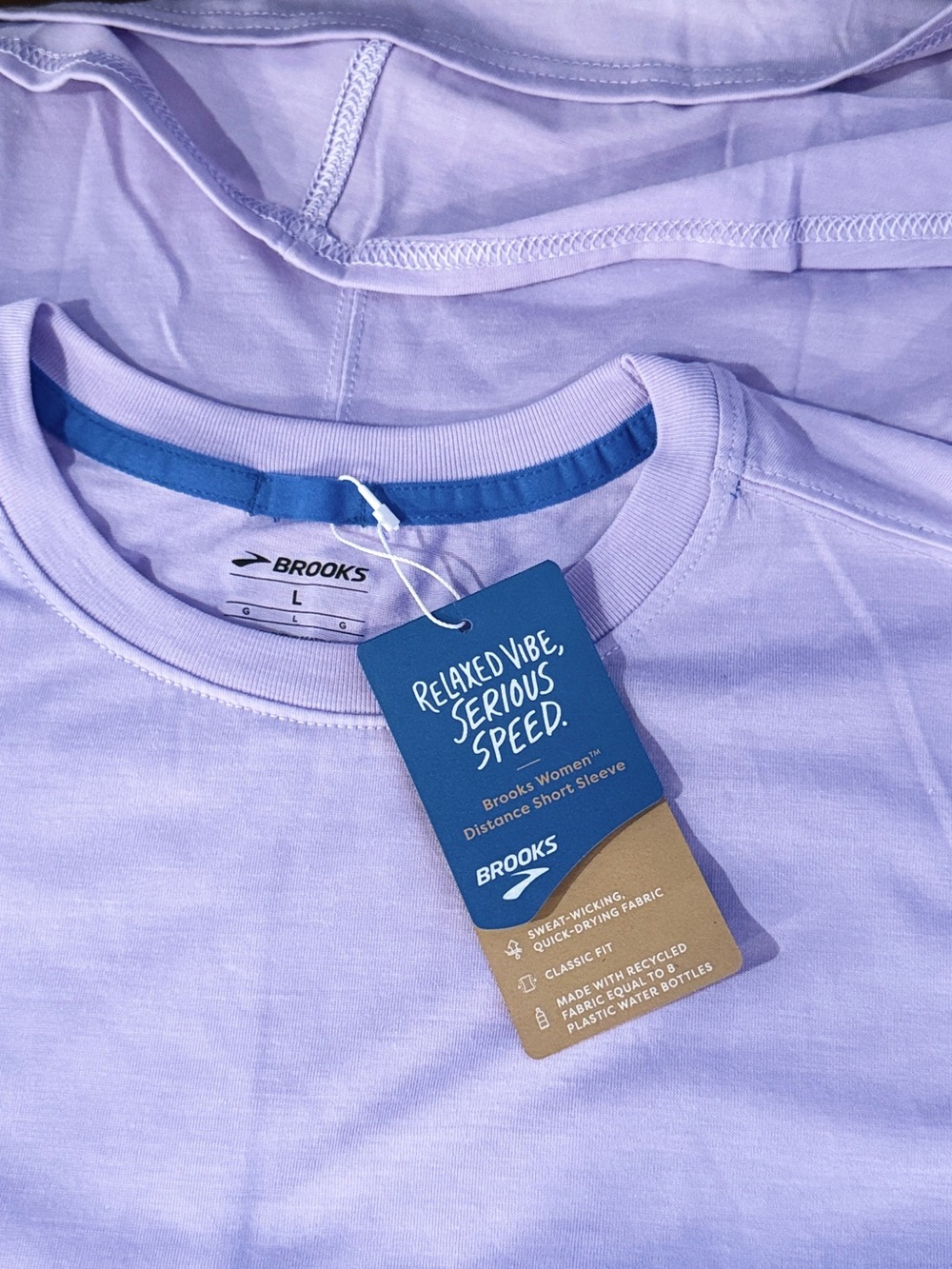 Brooks Distance Short Sleeve - Picture 10 of 13